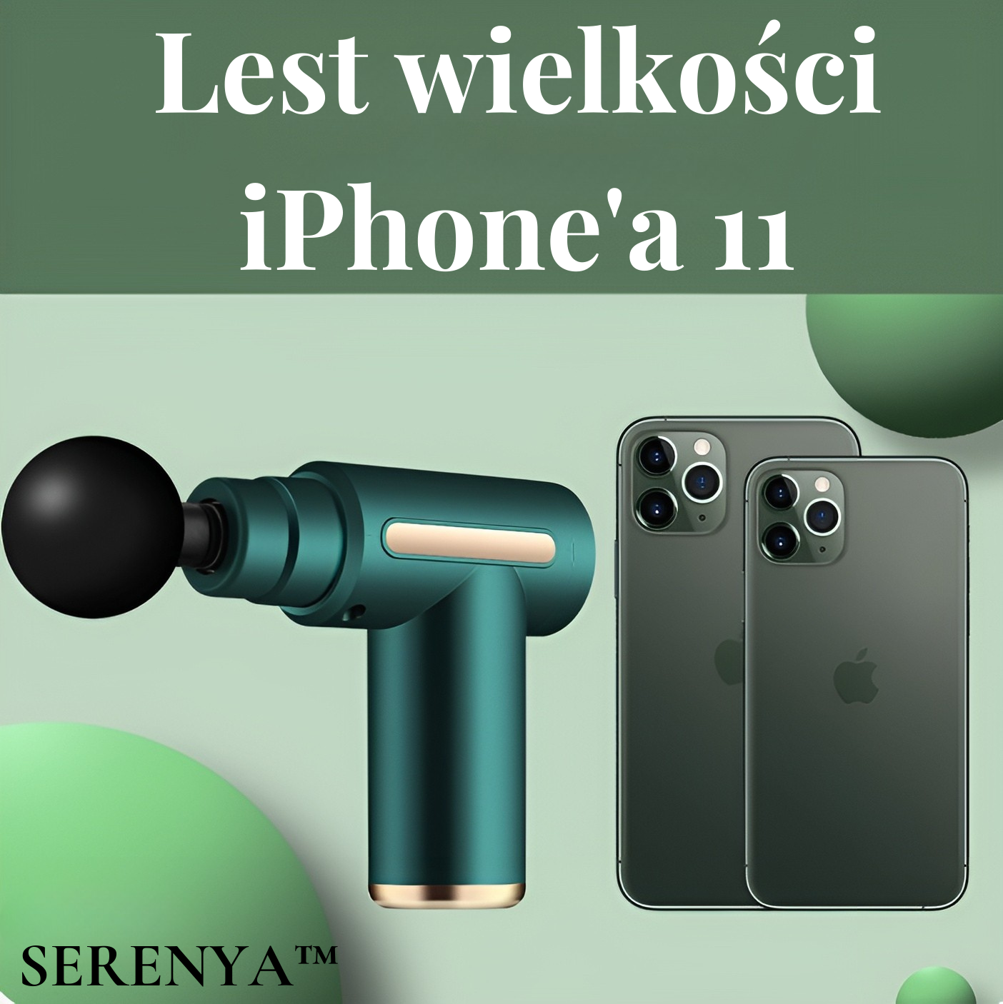 Serenya™ - Pistolet do masażu